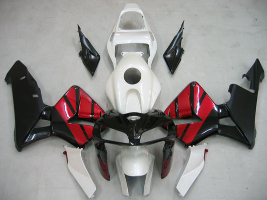 Carene 2005-2006 Honda CBR 600 RR Nero Rosso Argento CBR Racing Generico