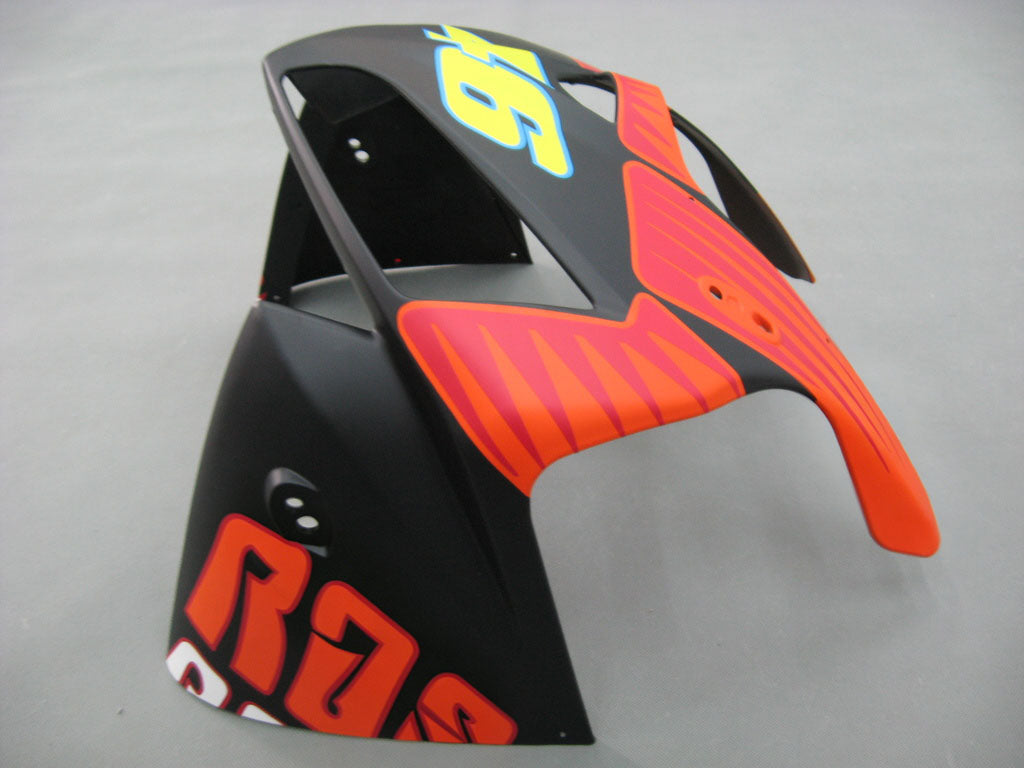 Carene 2005-2006 Honda CBR 600 RR Nero Opaco Valentino Rossi Generico