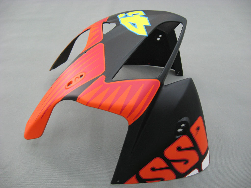 Carene 2005-2006 Honda CBR 600 RR Nero Opaco Valentino Rossi Racing Generico