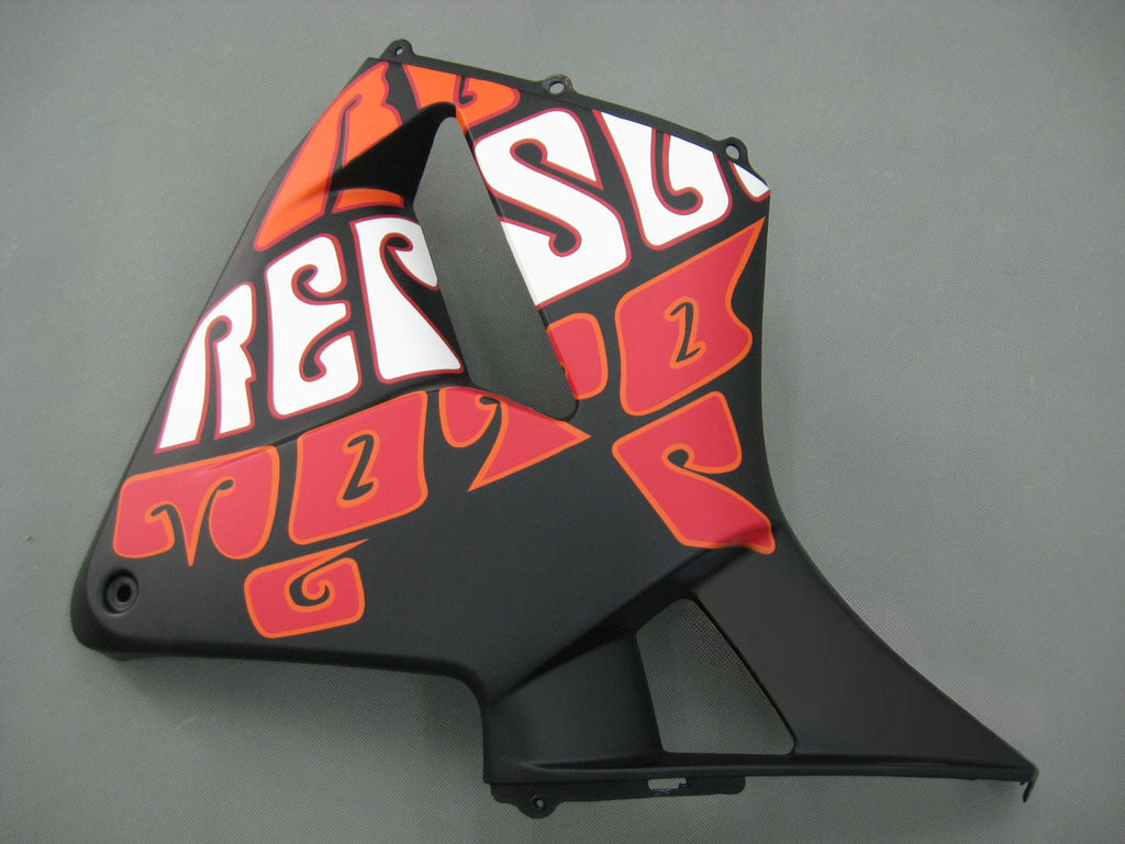 Carene 2005-2006 Honda CBR 600 RR Nero Opaco Valentino Rossi Racing Generico