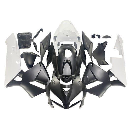 Carene 2005-2006 Honda CBR 600 RR Matte Black &amp; White Honda Generic