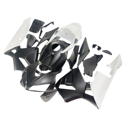 Carene 2005-2006 Honda CBR 600 RR Matte Black &amp; White Honda Generic