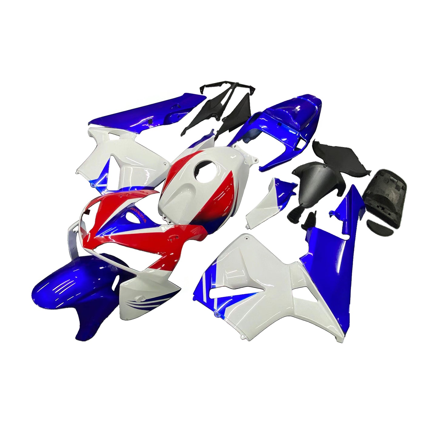 Carene 2005-2006 Honda CBR 600 RR Rosso Bianco Blu HRC Racing Generico