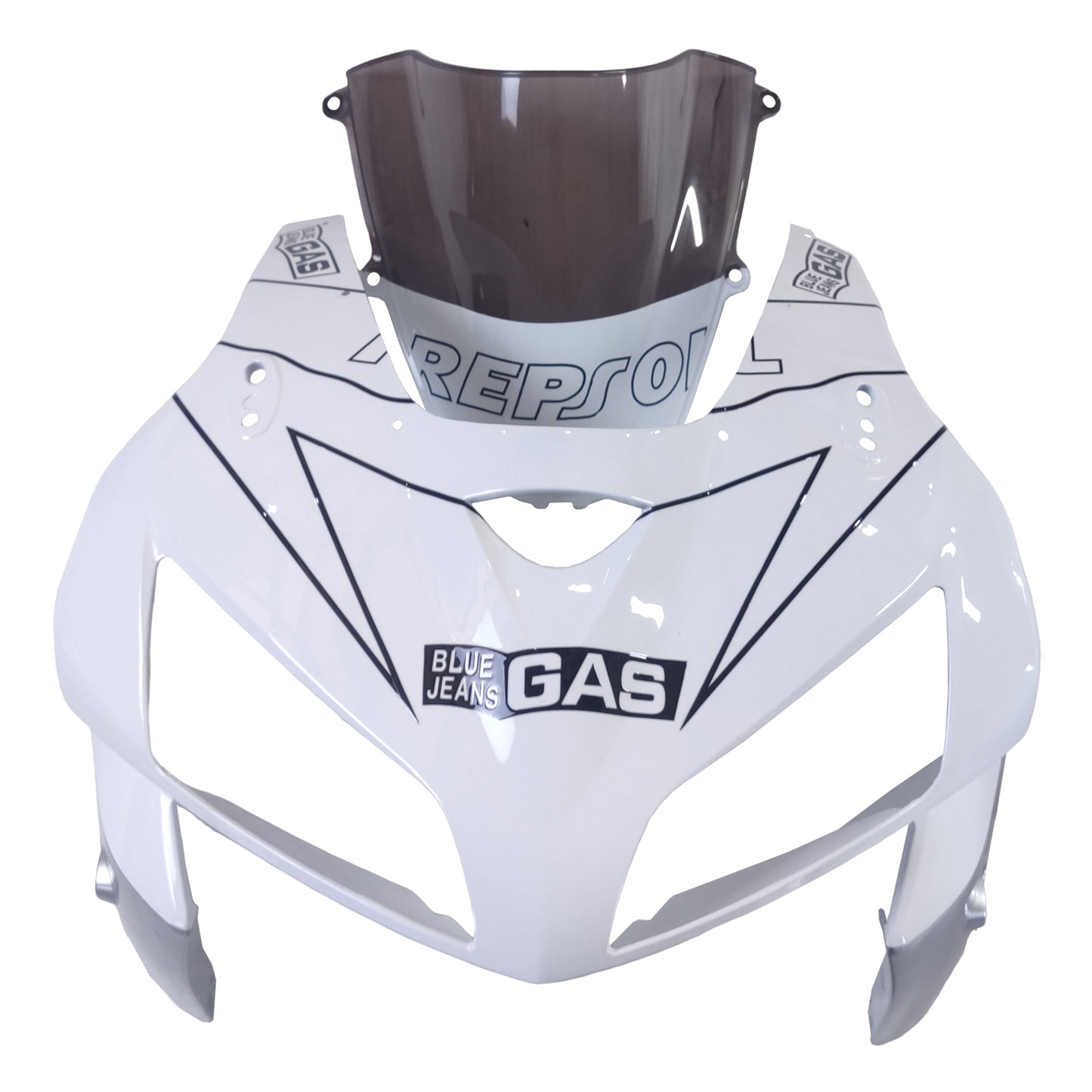 Carene 2005-2006 Honda CBR 600 RR Bianco &amp; Argento Repsol Racing Generic