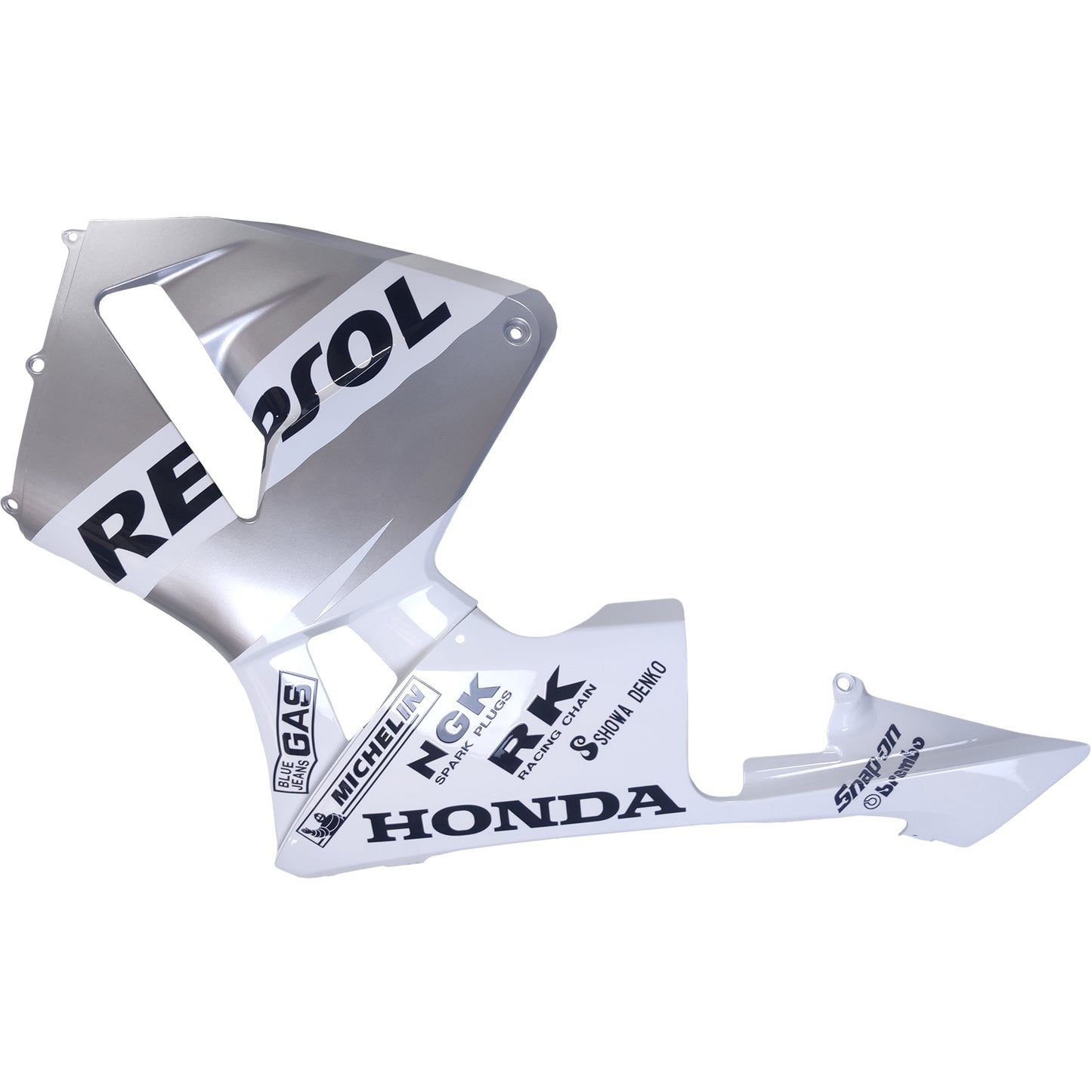 Carene 2005-2006 Honda CBR 600 RR Bianco &amp; Argento Repsol Racing Generic