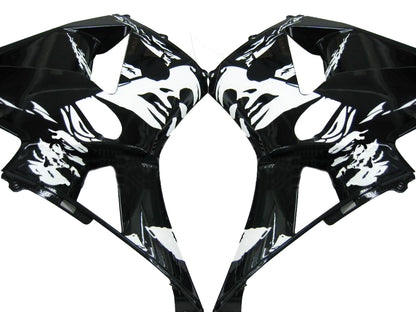 Carene 2005-2006 Honda CBR 600 RR Bianco & Nero Tribal Racing Generico