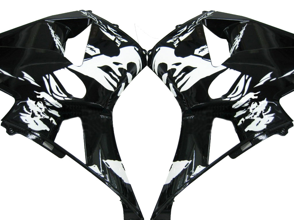 Carene 2005-2006 Honda CBR 600 RR Bianco & Nero Tribal Generic