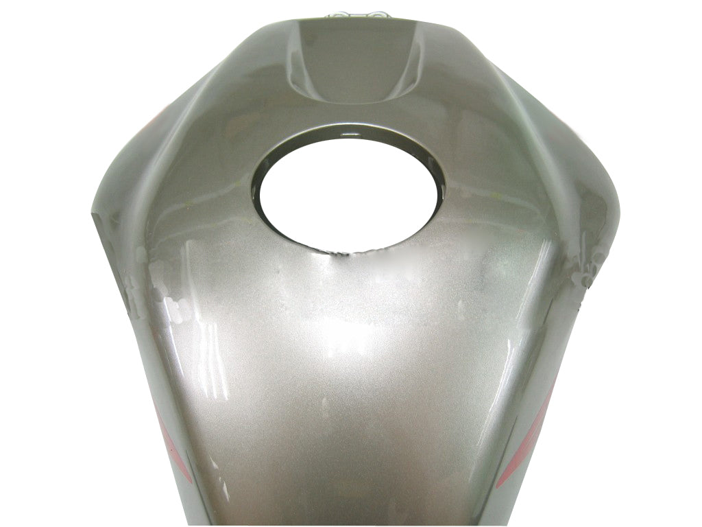 Carene 2005-2006 Honda CBR 600 RR Silver & Red Tribal Racing Generic