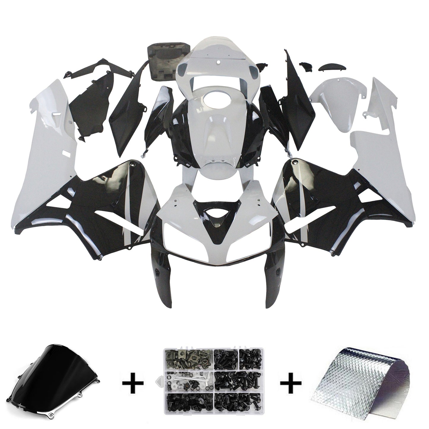 Kit carena iniezione carrozzeria plastica ABS per Honda CBR600RR 2005-2006 F5