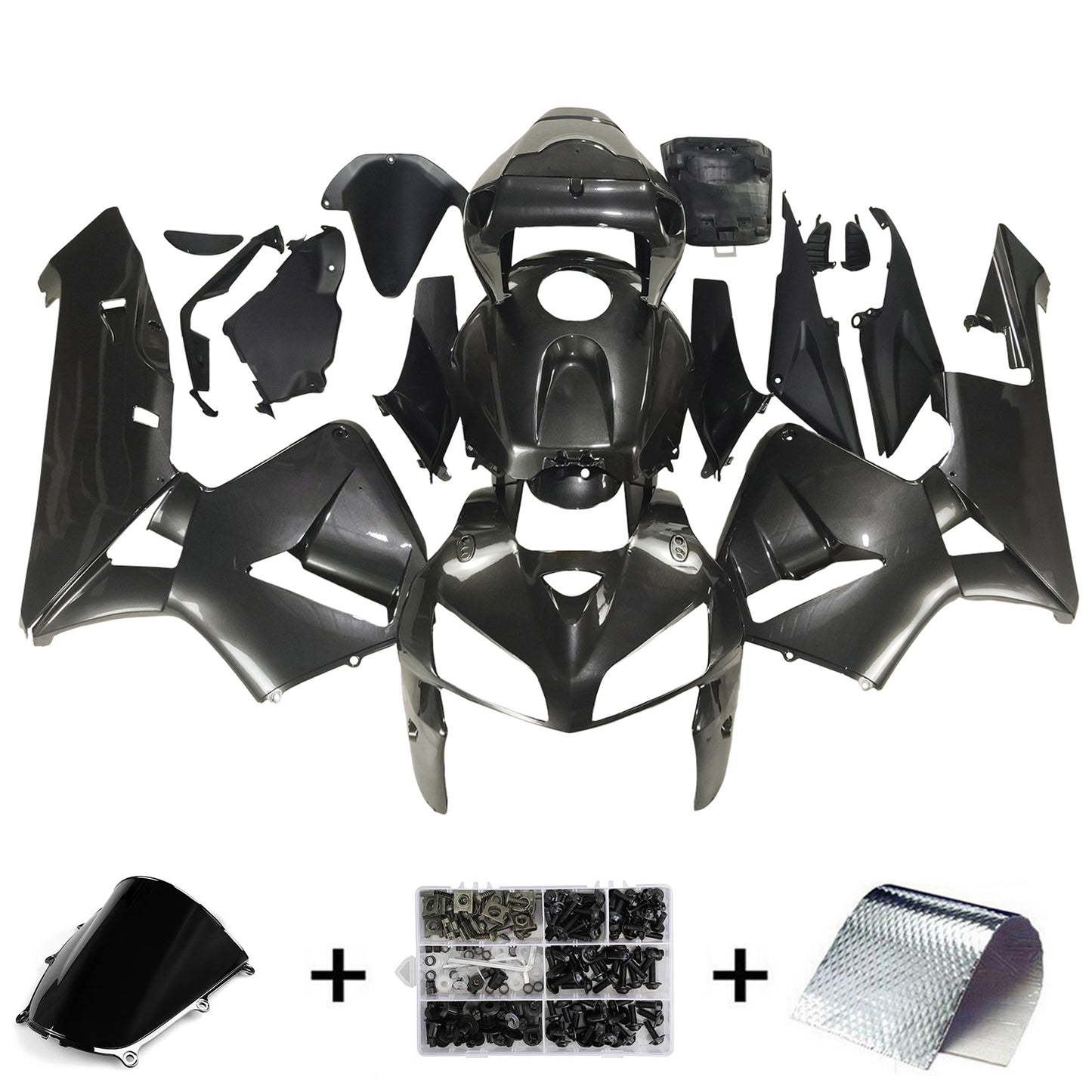 Kit carena iniezione carrozzeria plastica ABS per Honda CBR600RR 2005-2006 F5