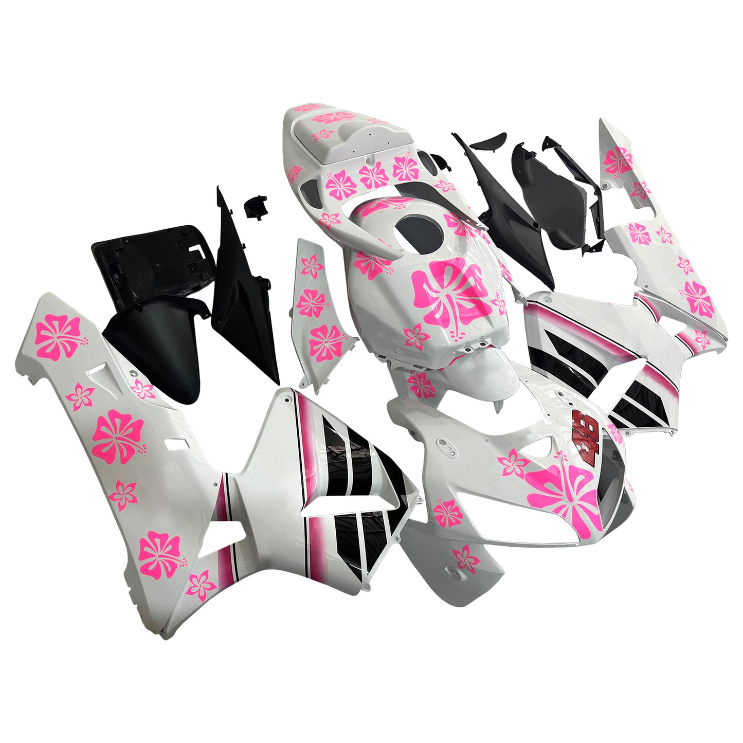 Amotopart Honda CBR600RR 2005-2006 F5 Kit carena Carrozzeria Plastica ABS
