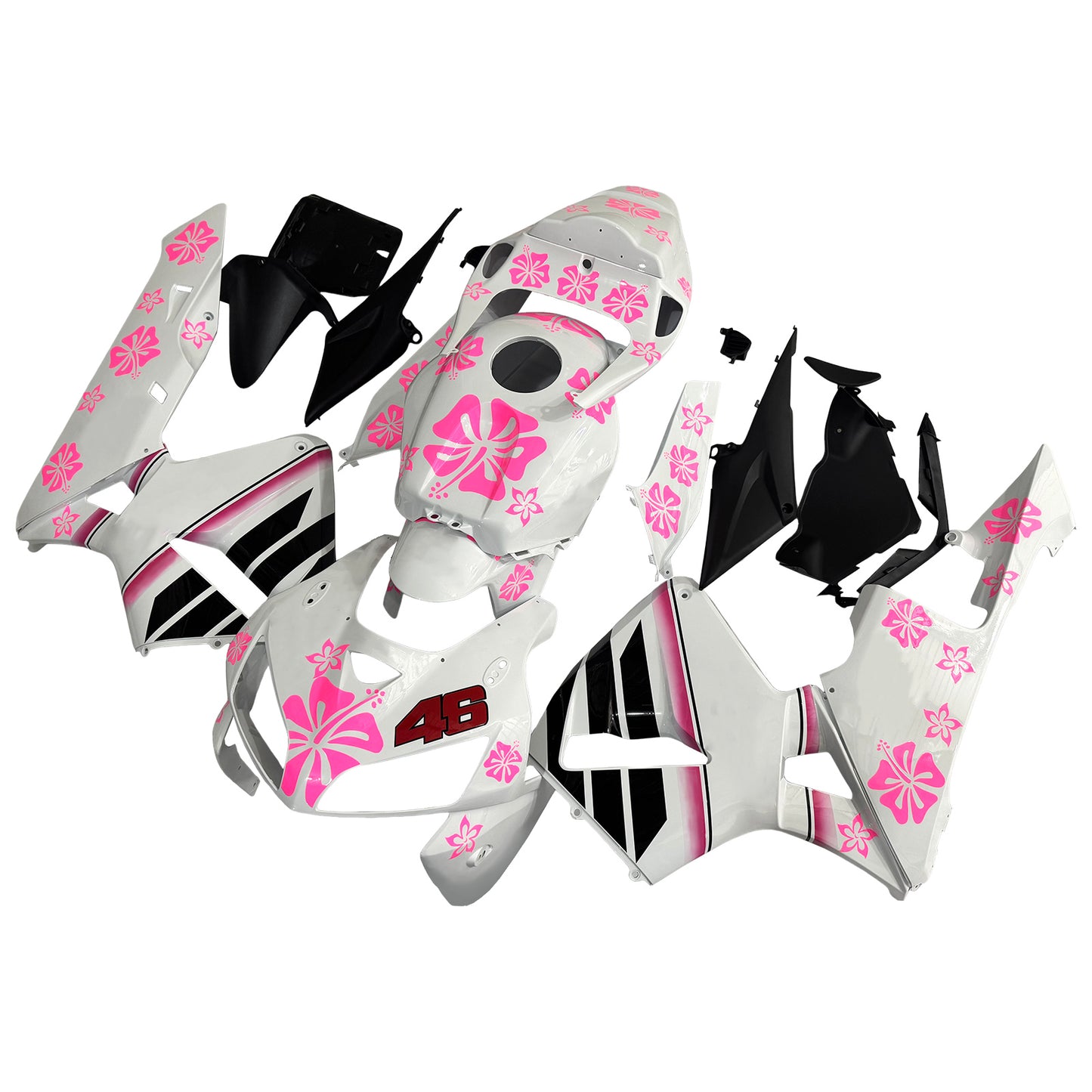 Amotopart Honda CBR600RR 2005-2006 F5 Kit carena Carrozzeria Plastica ABS
