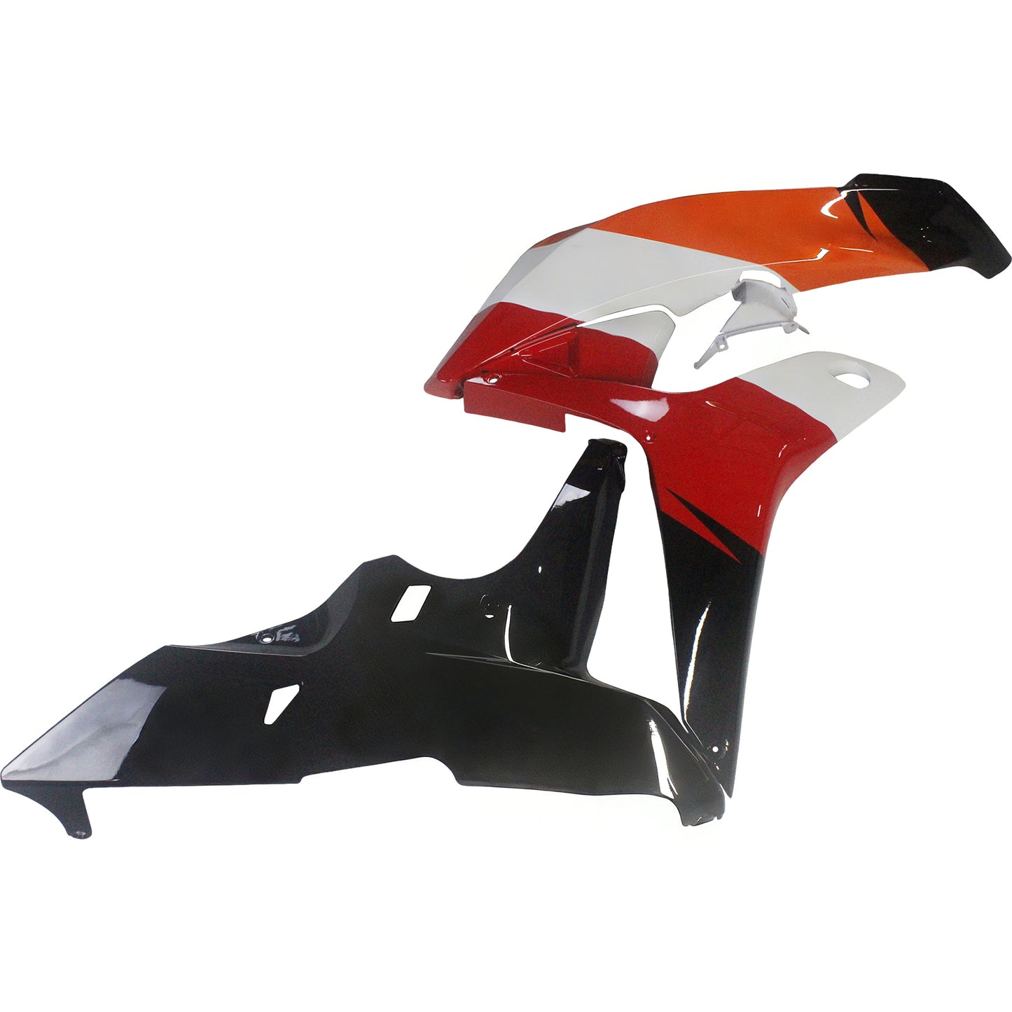Amotopart 2007-2008 CBR600 Honda Disguise Kit arancione e nero