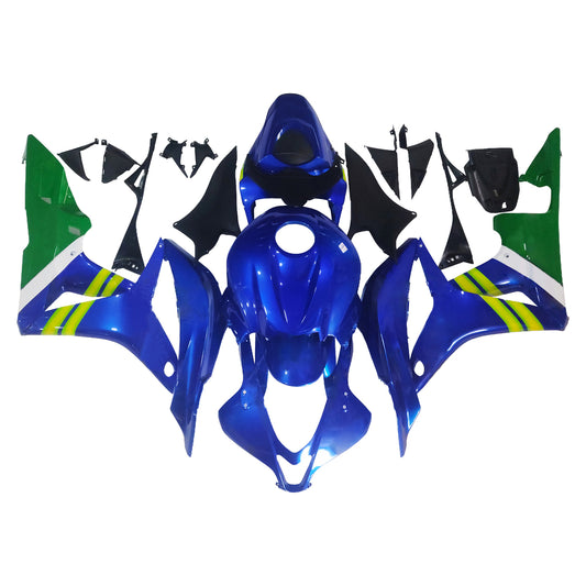 Per CBR600RR 2007-2008 Carrozzeria Carenatura ABS blu Set di plastica stampata ad iniezione Generico