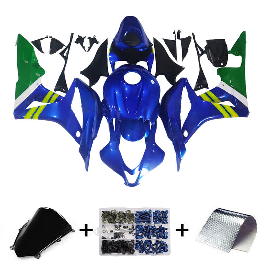 Carene 2007-2008 Honda CBR 600 RR Blu &amp; Verde Movistar Racing Generico
