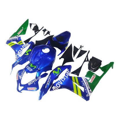 Carene 2007-2008 Honda CBR 600 RR Blu &amp; Verde Movistar Racing Generico