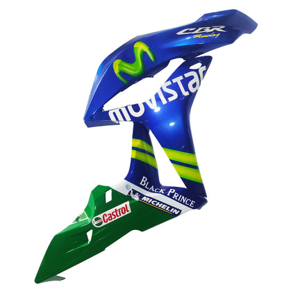 Carene 2007-2008 Honda CBR 600 RR Blu &amp; Verde Movistar Racing Generico