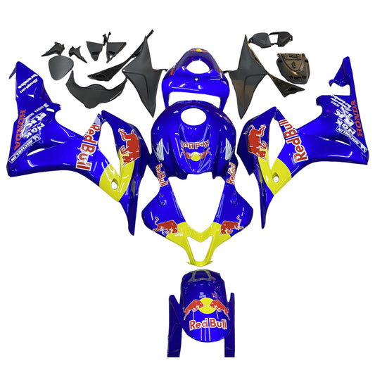 Carene 2007-2008 Honda CBR 600 RR Blu Red Bull Generico