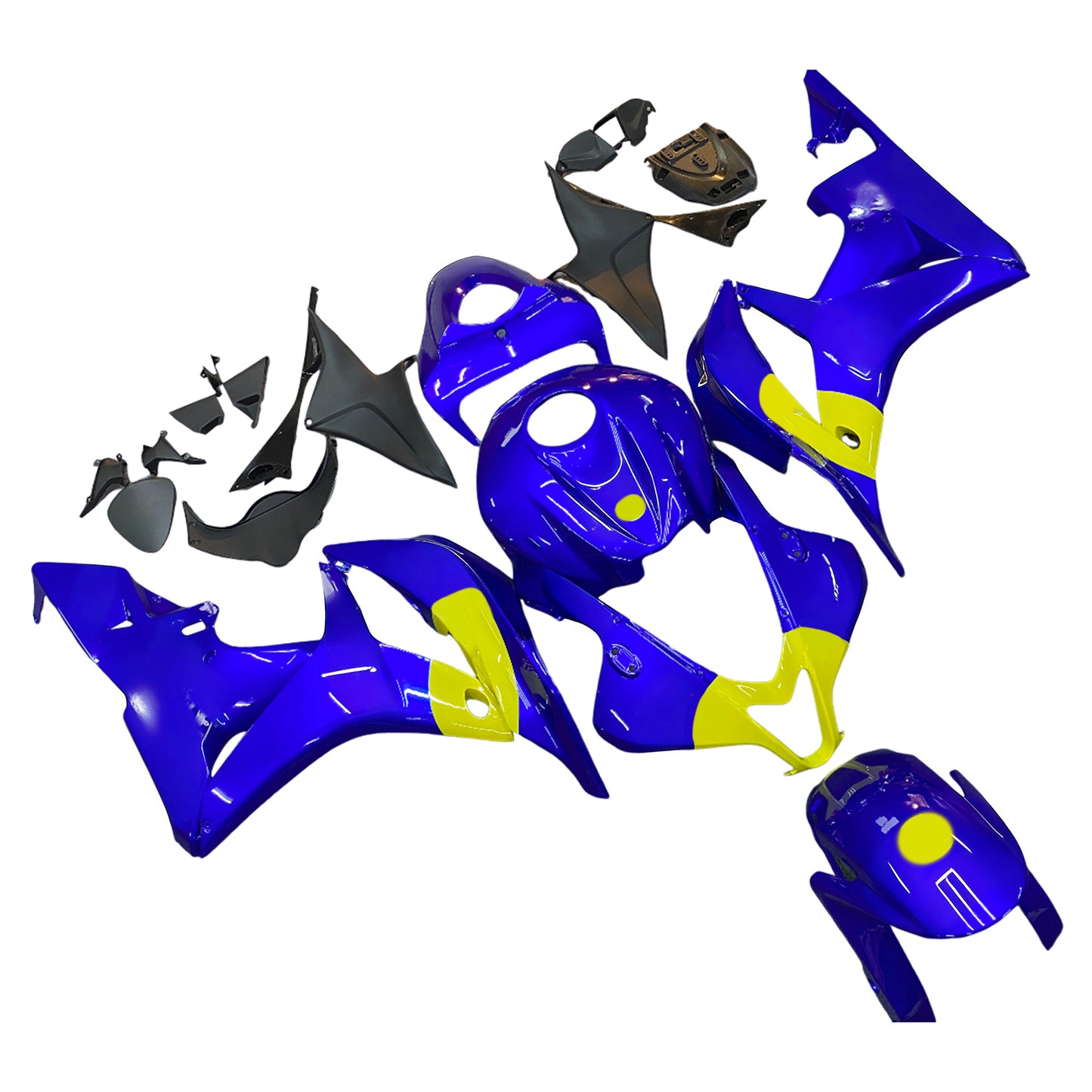 Carene 2007-2008 Honda CBR 600 RR Blu Red Bull Generico