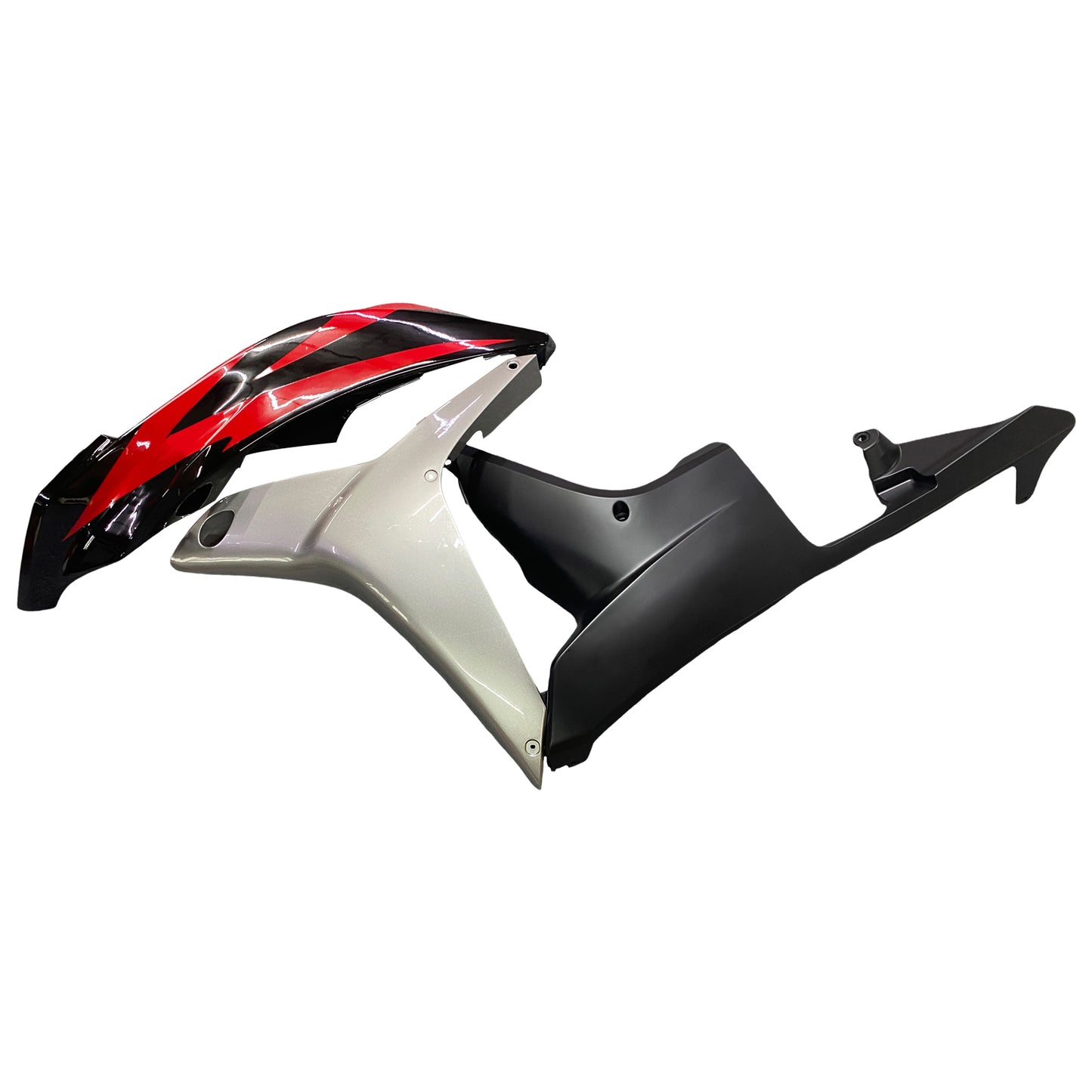 Carene 2007-2008 Honda CBR 600 RR Rosso Nero Argento Honda Generico