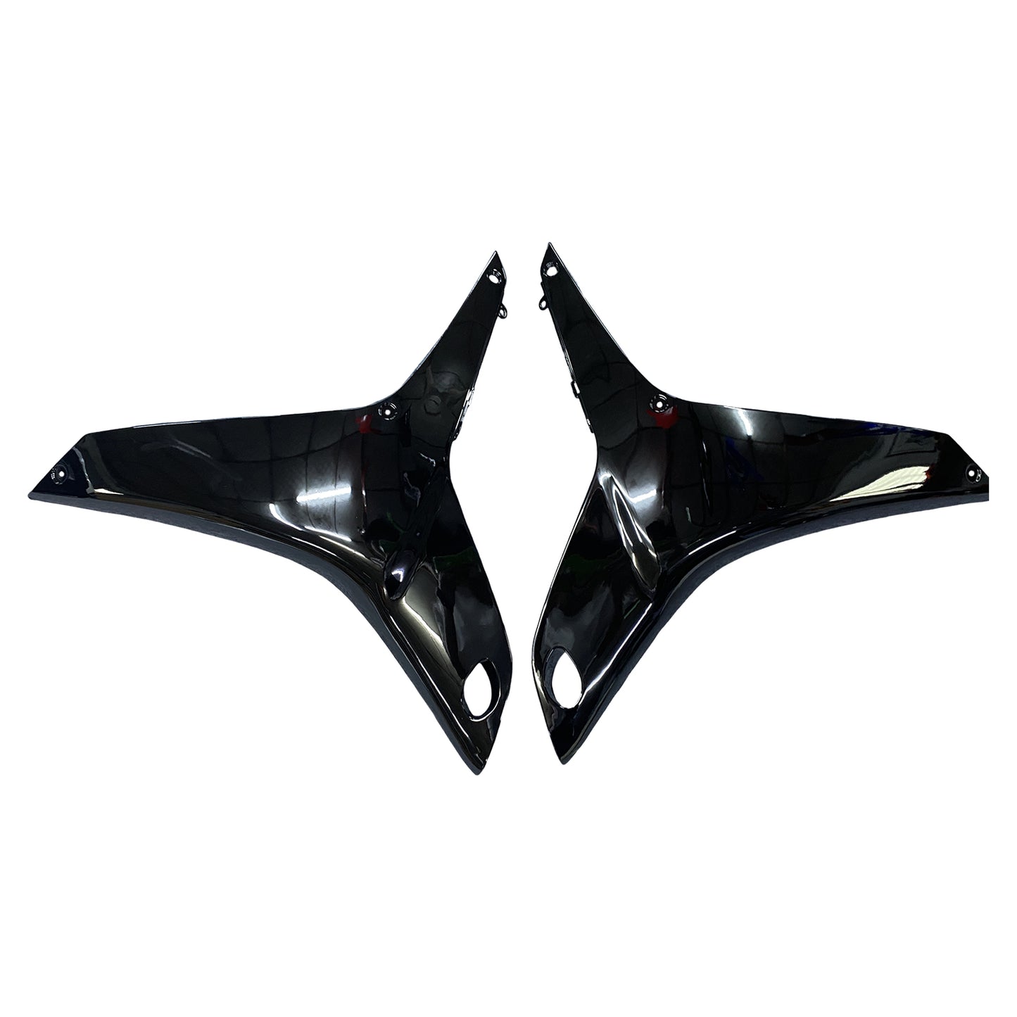 Amotopart Honda 2007-2008 CBR600rr Kit di paura nero bianco