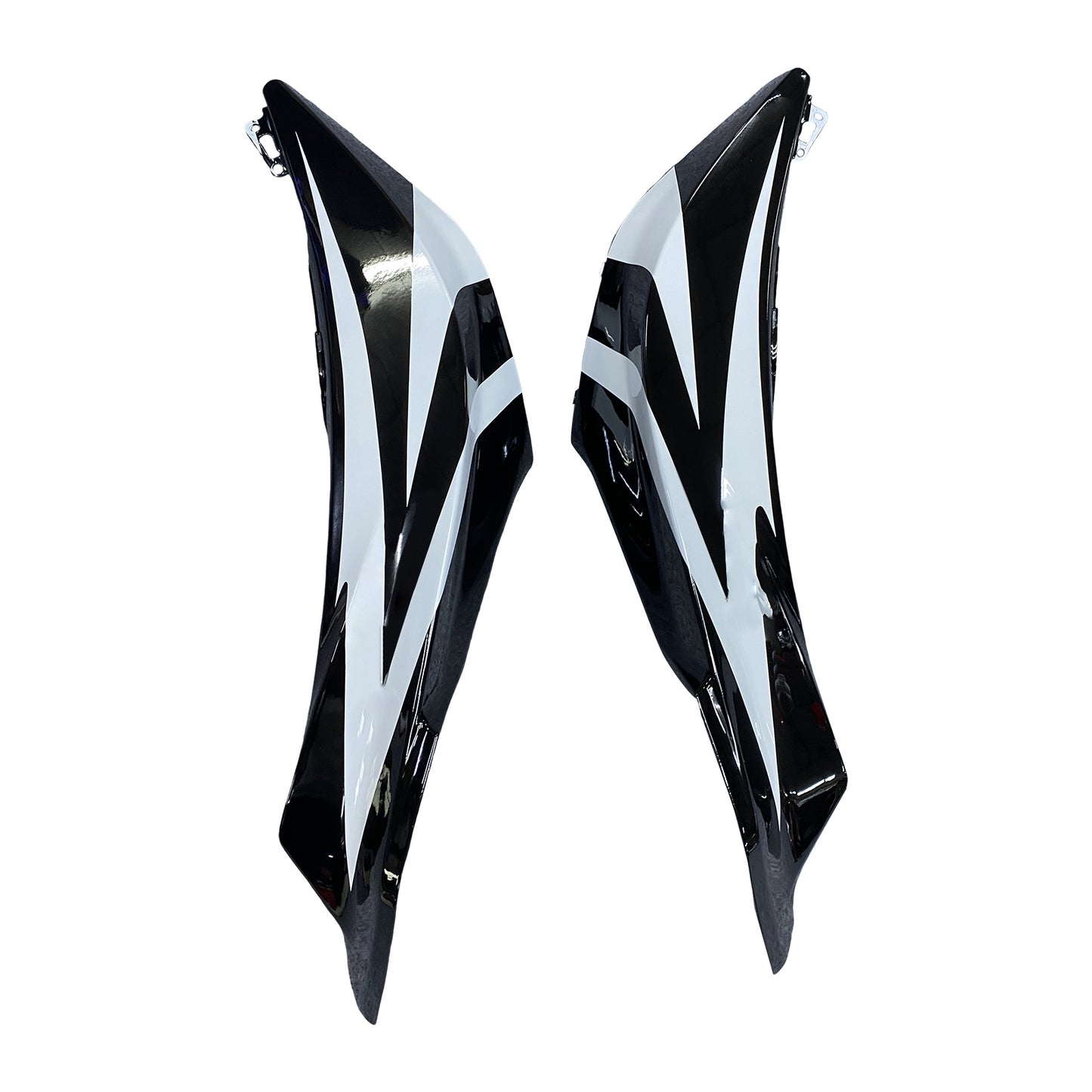 Amotopart Honda 2007-2008 CBR600rr Kit di paura nero bianco