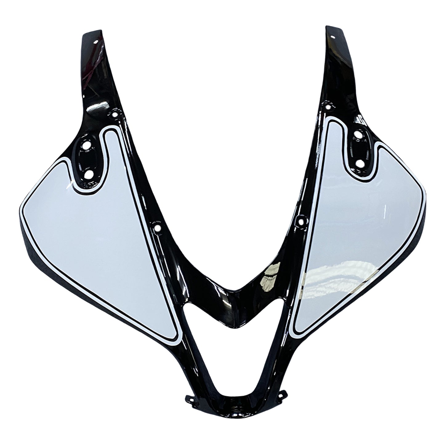 Amotopart Honda 2007-2008 CBR600rr Kit di paura nero bianco