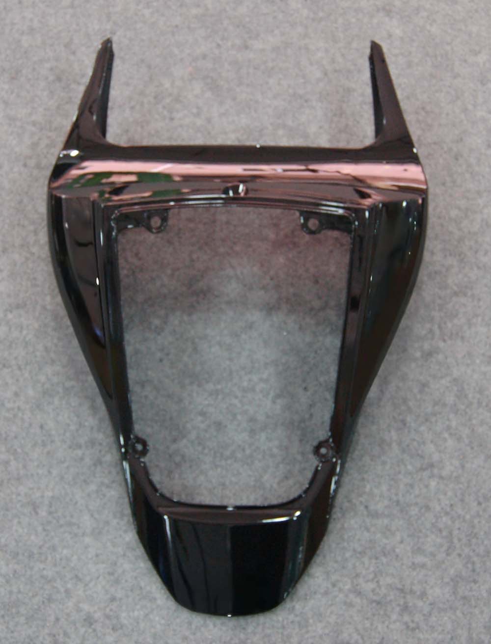 Carene 2007-2008 Honda CBR 600 RR Black & Orange Flame Generico