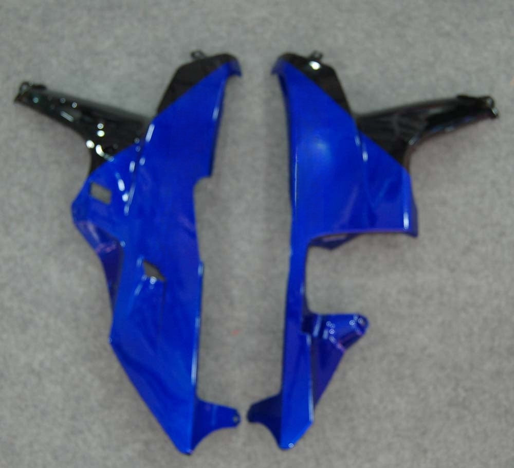 Carene 2007-2008 Honda CBR 600 RR Black &amp; Blue Flame Generico