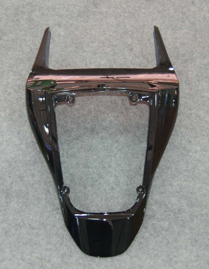 Carene 2007-2008 Honda CBR 600 RR Black &amp; Blue Flame Racing Generico