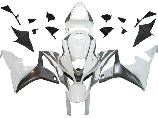 Carene 2007-2008 Honda CBR 600 RR Bianco & Argento CBR Racing Generic