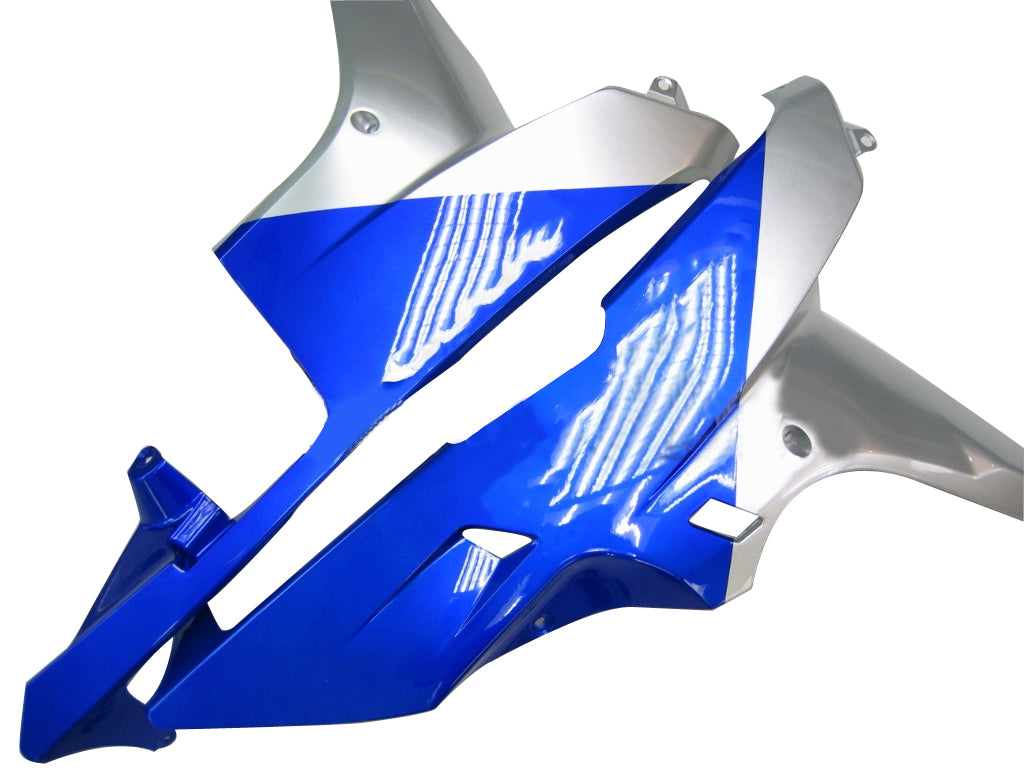 Carene 2007-2008 Honda CBR 600 RR Silver & Blue Flame Generico