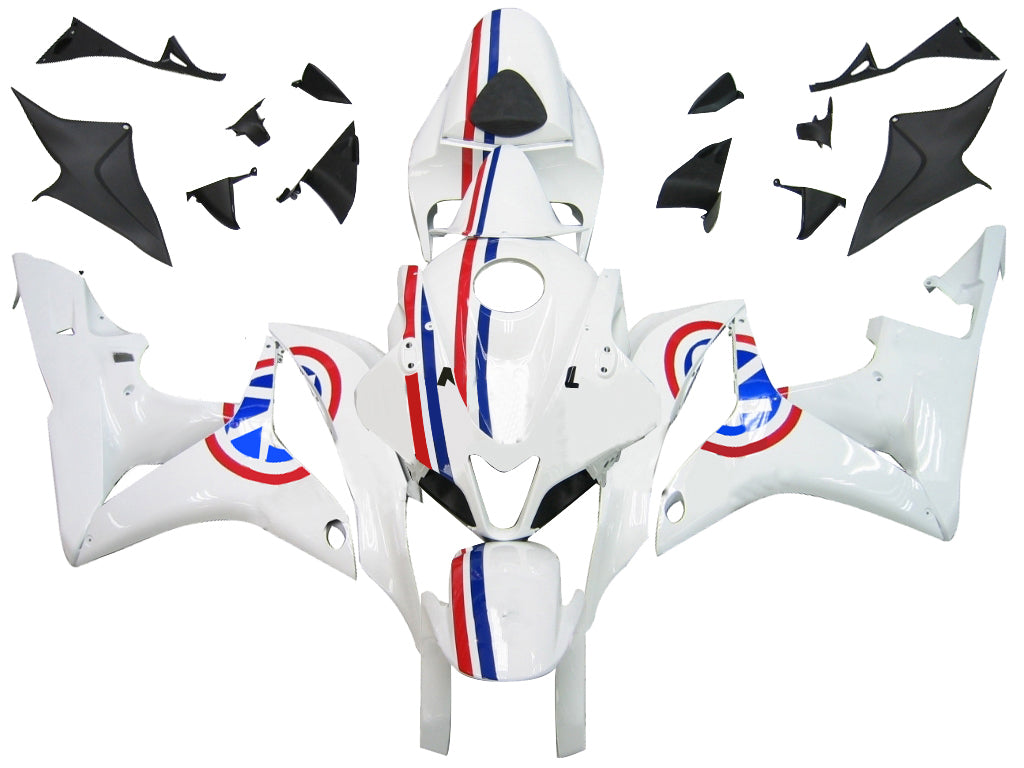 Carene 2007-2008 Honda CBR 600 RR Bianco Repsol Generico