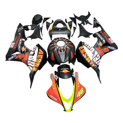 Carene 2007-2008 Honda CBR 600 RR Nero Valentino Rossi Generico