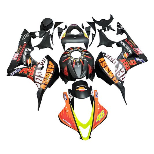 Carene 2007-2008 Honda CBR 600 RR Nero Valentino Rossi Racing Generico