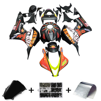 Carene 2007-2008 Honda CBR 600 RR Nero Valentino Rossi Racing Generico