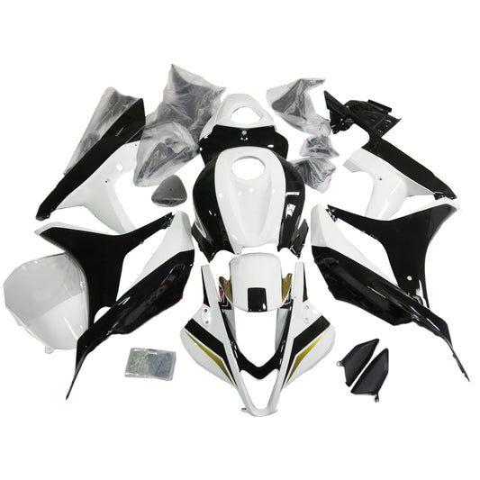 Amotopart 2007-2008 CBR600 Honda Disguise White & Black Kit