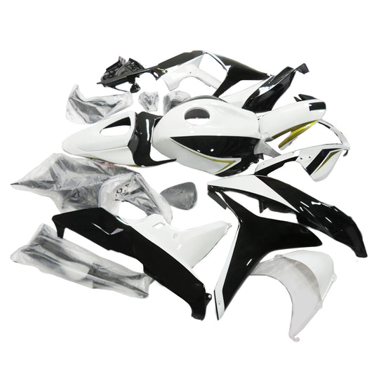 Amotopart 2007-2008 CBR600 Honda Disguise White & Black Kit