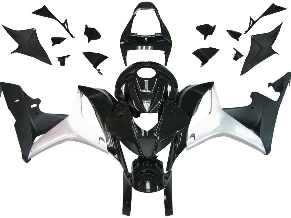 Carene 2007-2008 Honda CBR 600 RR Nero & Argento Honda Generic