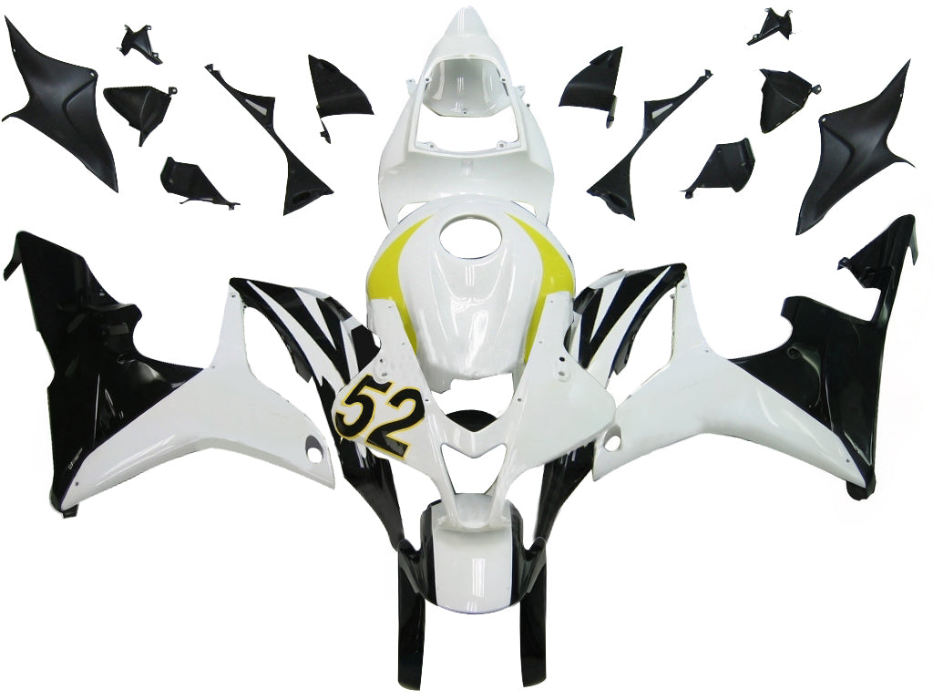 Carene 2007-2008 Honda CBR 600 RR Bianco No.52 Hannspree Generico