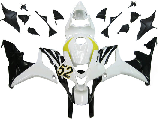 Carene 2007-2008 Honda CBR 600 RR Bianco No.52 Hannspree Generico