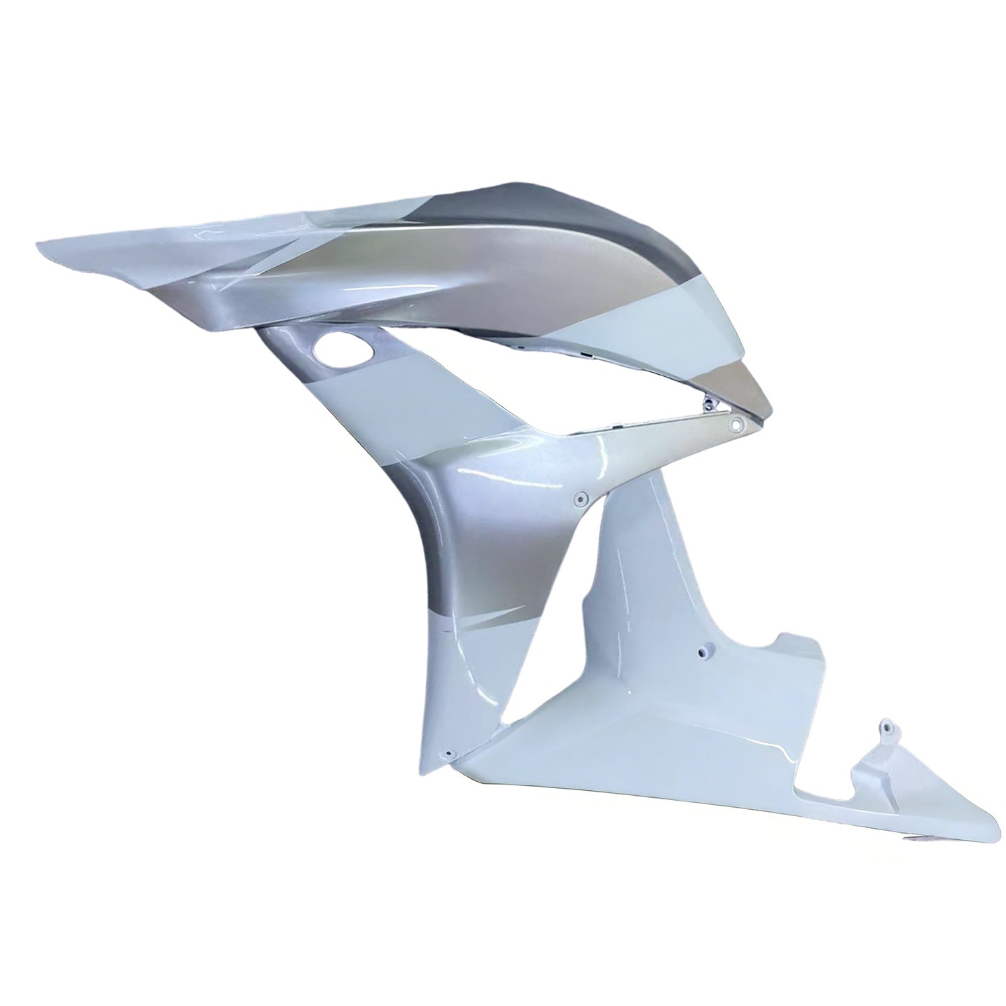 Carene 2007-2008 Honda CBR 600 RR Silver &amp; White Repsol Racing Generico
