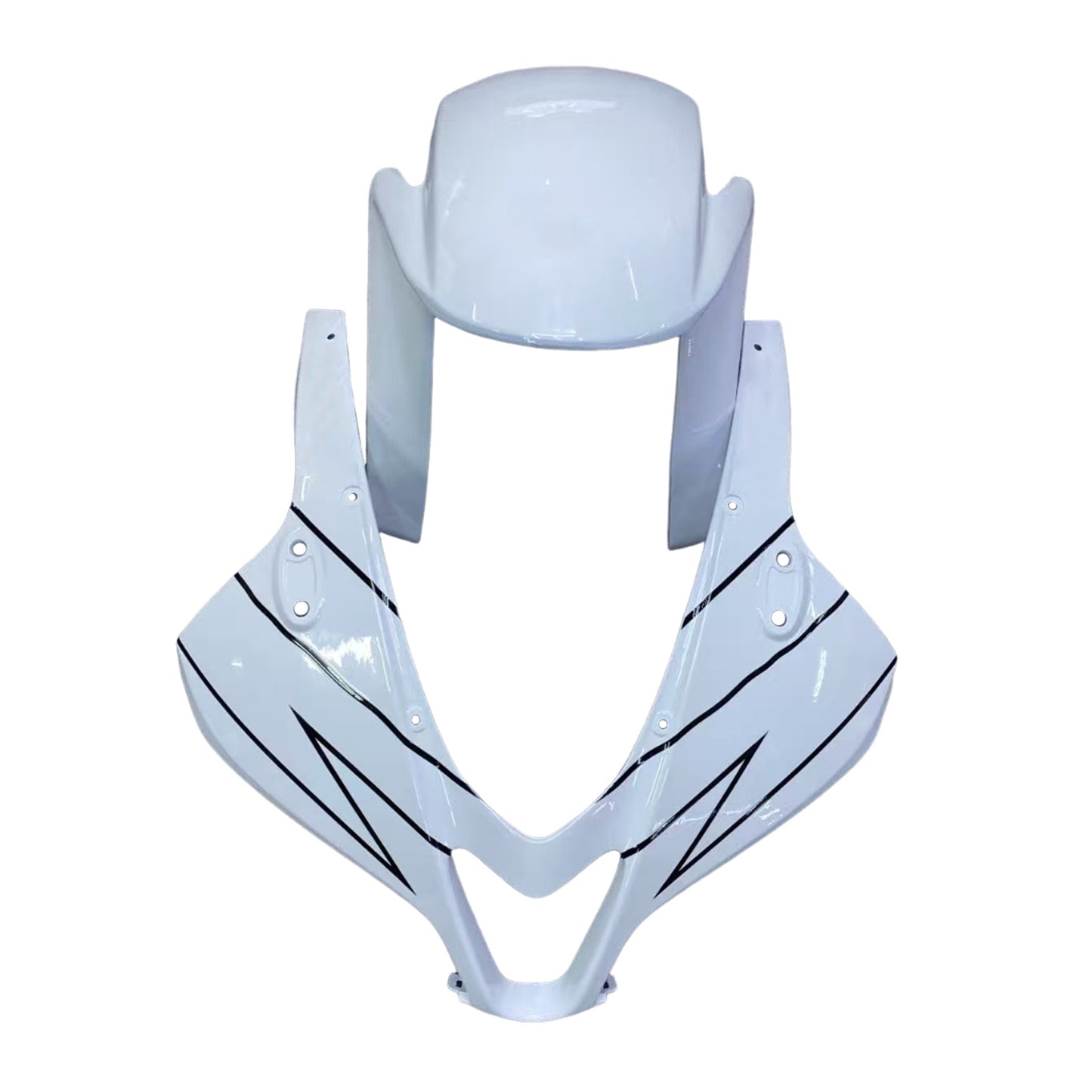 Carene 2007-2008 Honda CBR 600 RR Silver &amp; White Repsol Racing Generico