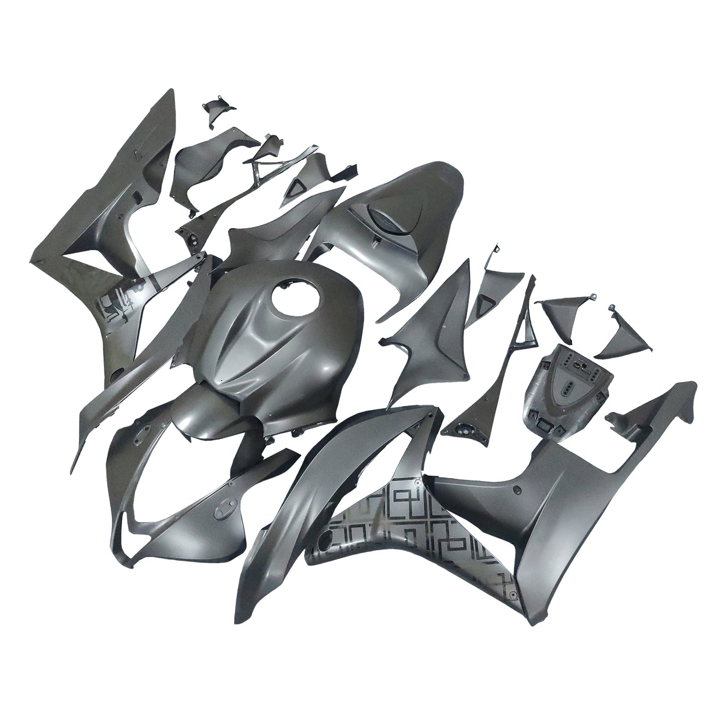 Amotopart 2007-2008 Honda CBR600 Cladding Blcak Kit