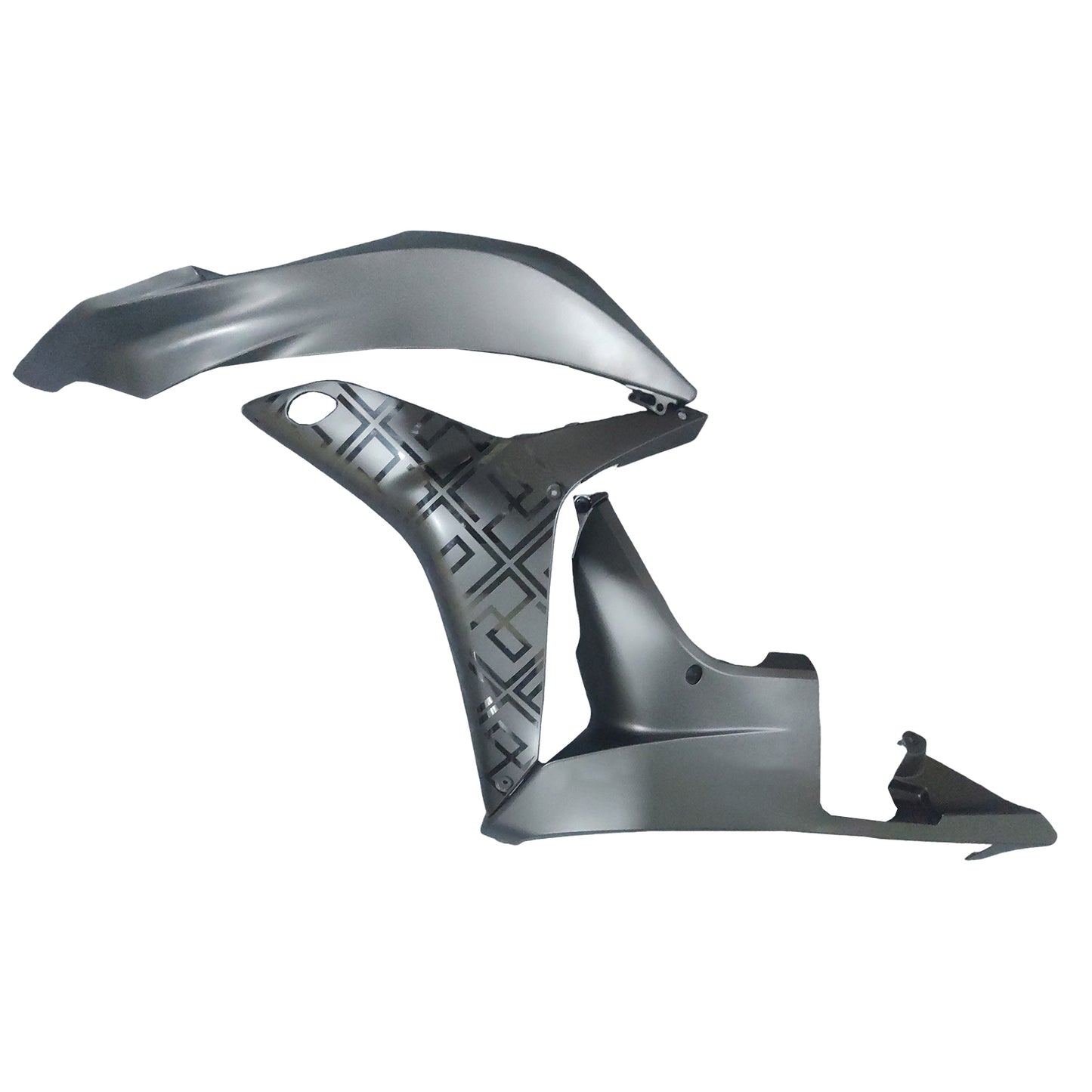 Amotopart 2007-2008 Honda CBR600 Cladding Blcak Kit