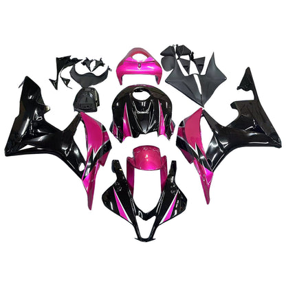 Amotopart 2007-2008 Honda CBR600 Cladding Lila & Black Kit