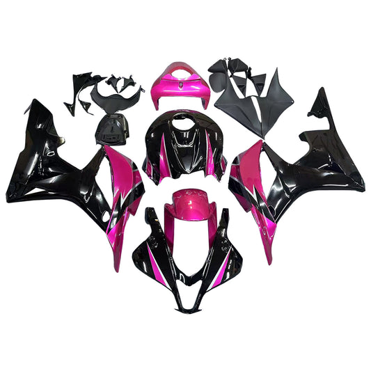 Amotopart 2007-2008 Honda CBR600 Cladding Lila & Black Kit