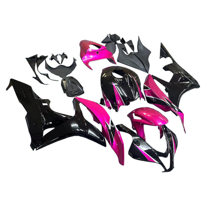Amotopart 2007-2008 Honda CBR600 Cladding Lila & Black Kit