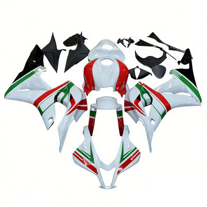 Amotopart 2007-2008 Honda CBR600 Cladding Multi White Kit