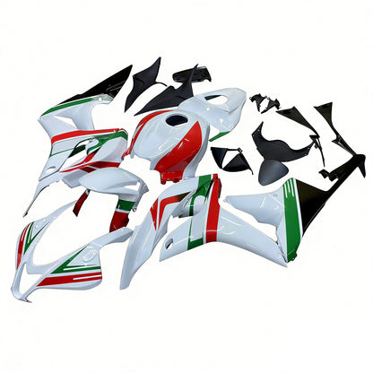 Amotopart 2007-2008 Honda CBR600 Cladding Multi White Kit
